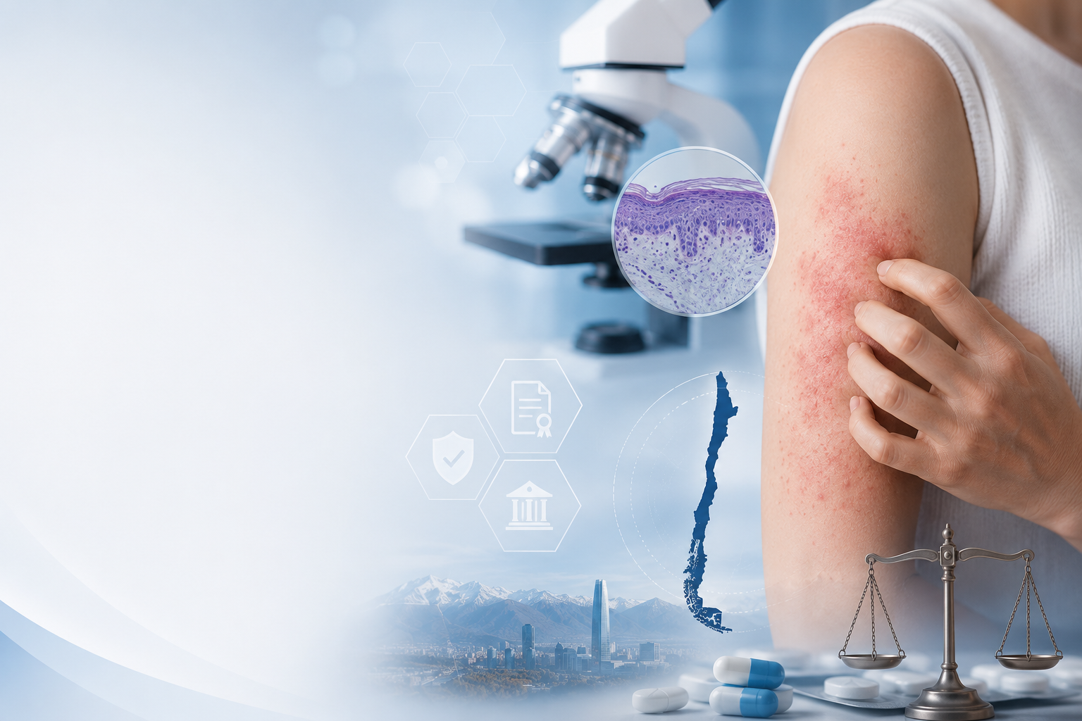 Dermatitis atópica: evidencia clínica y contexto regulatorio en Chile