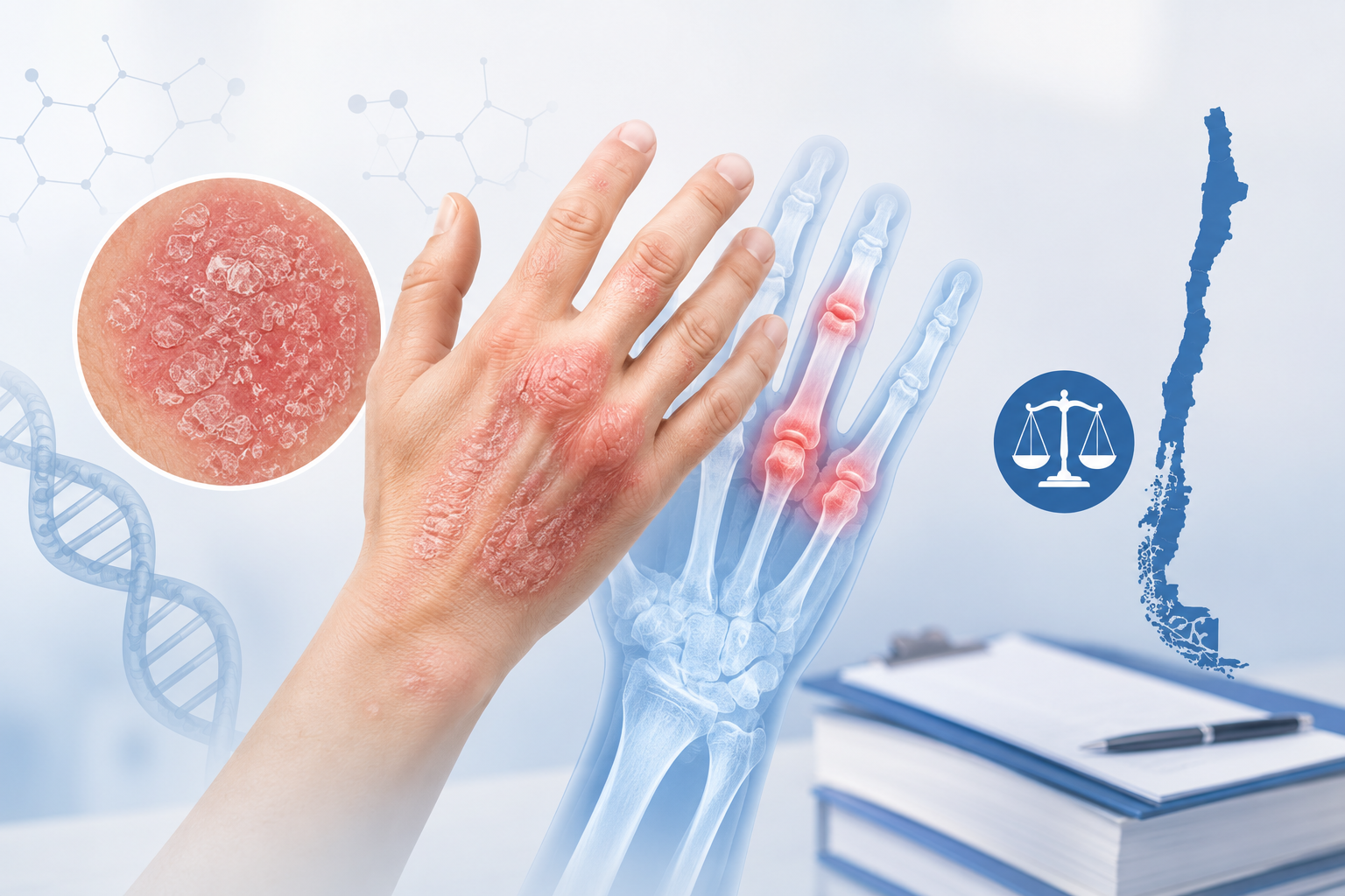 Artritis psoriásica: evidencia clínica y contexto regulatorio en Chile